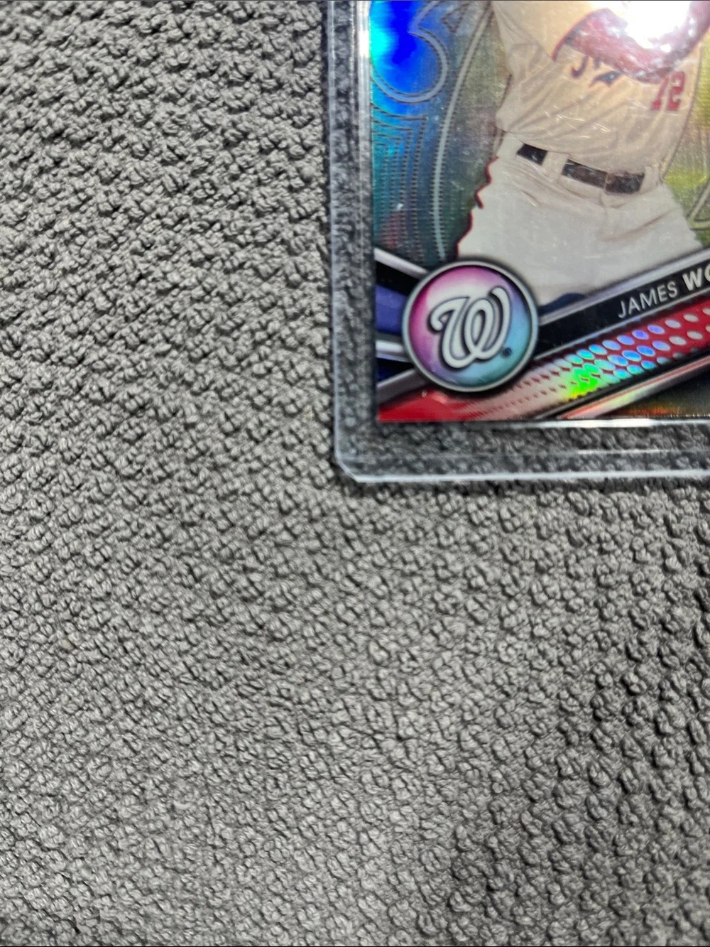 2022 Bowman Best Top Prospect Refractor James Wood #TP-7
